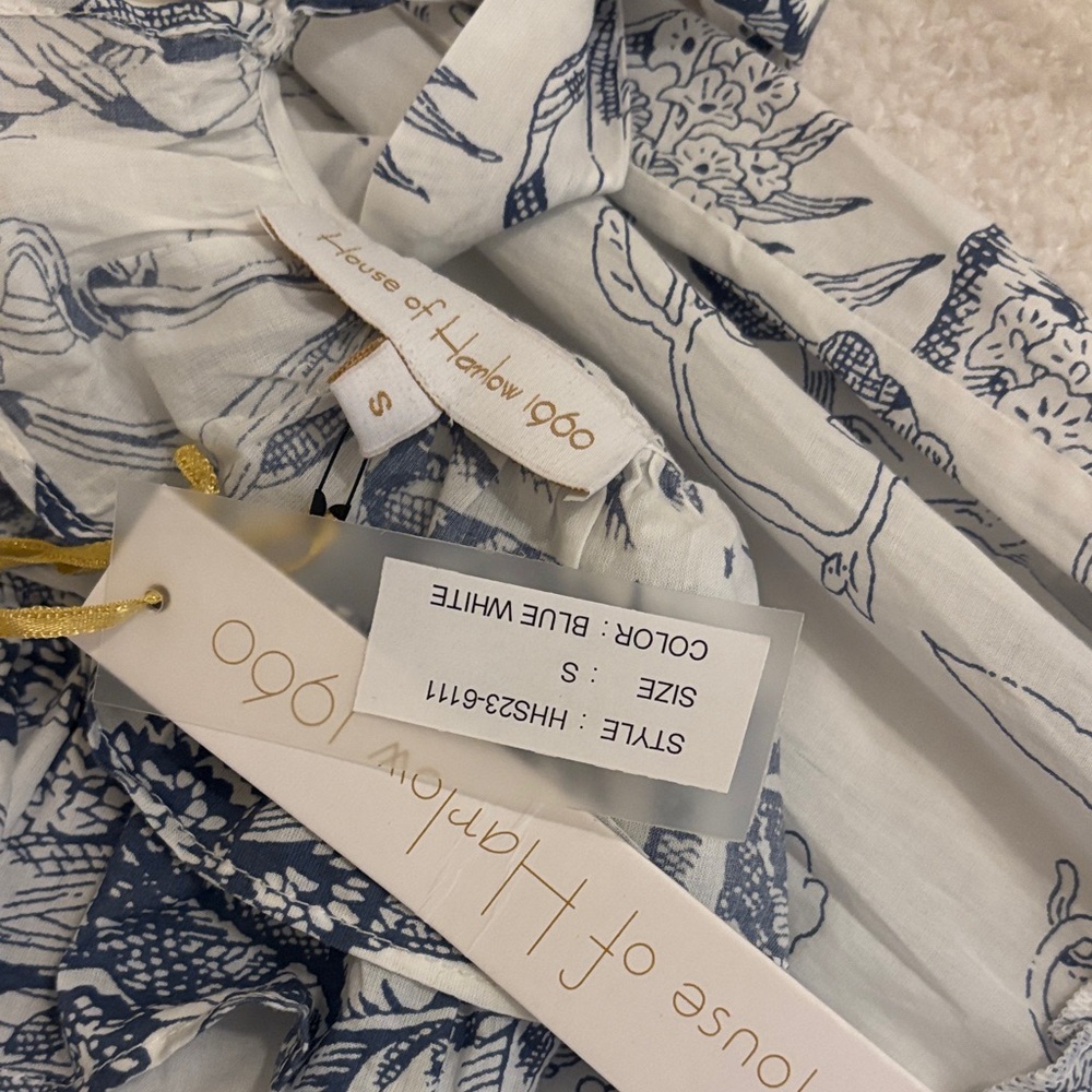 Botanical Ruffle Maxi Dress - Picture 6 of 6